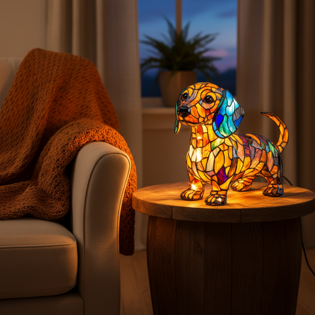 Lampada Decorativa Premium – Radianza – Warm-Hearted Teckel
