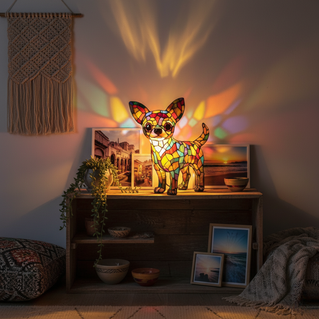 Lampada Decorativa Premium – Life with a Chihuahua: A Tale of Love and Friendship