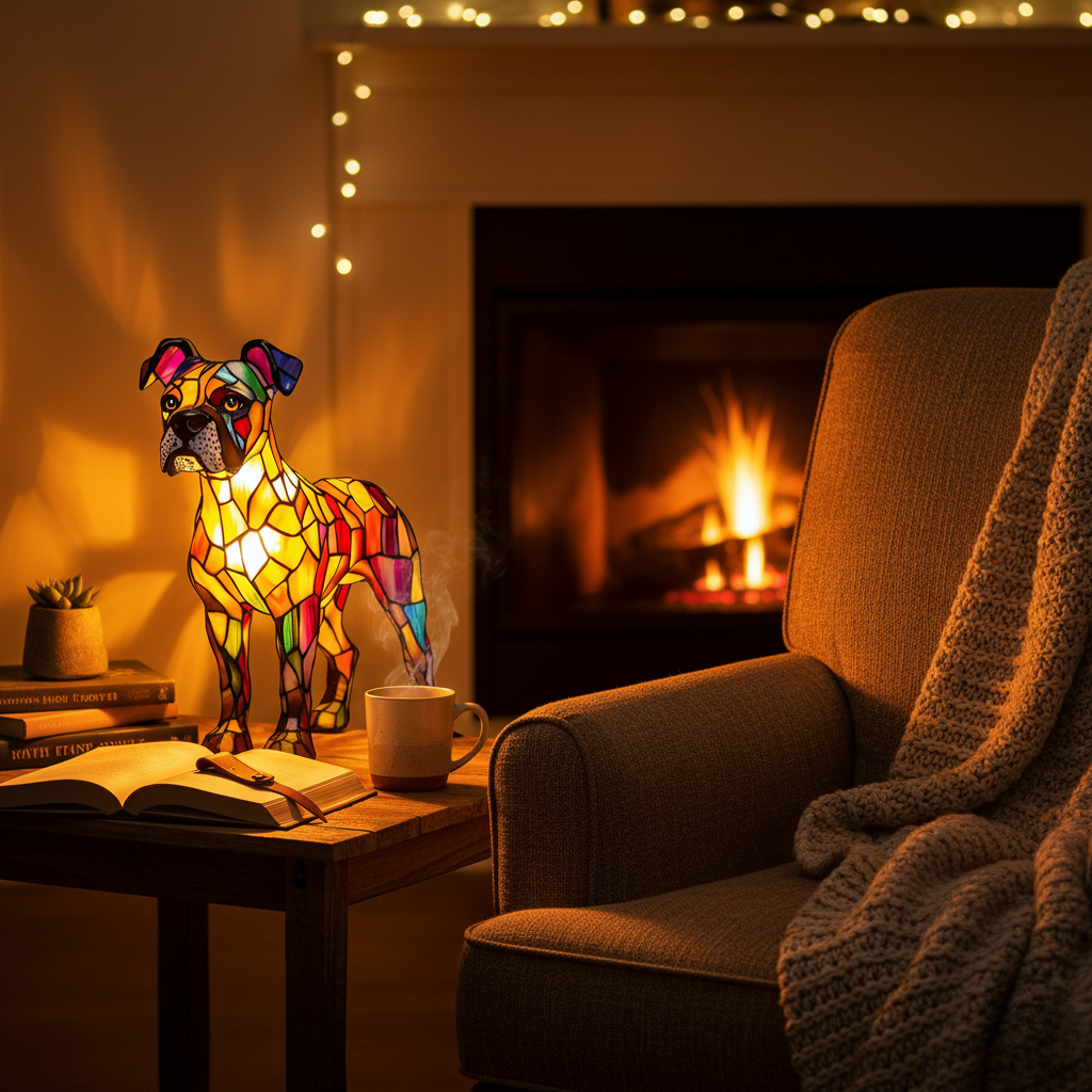 Lampada Decorativa Premium – Dog Lightning Magic