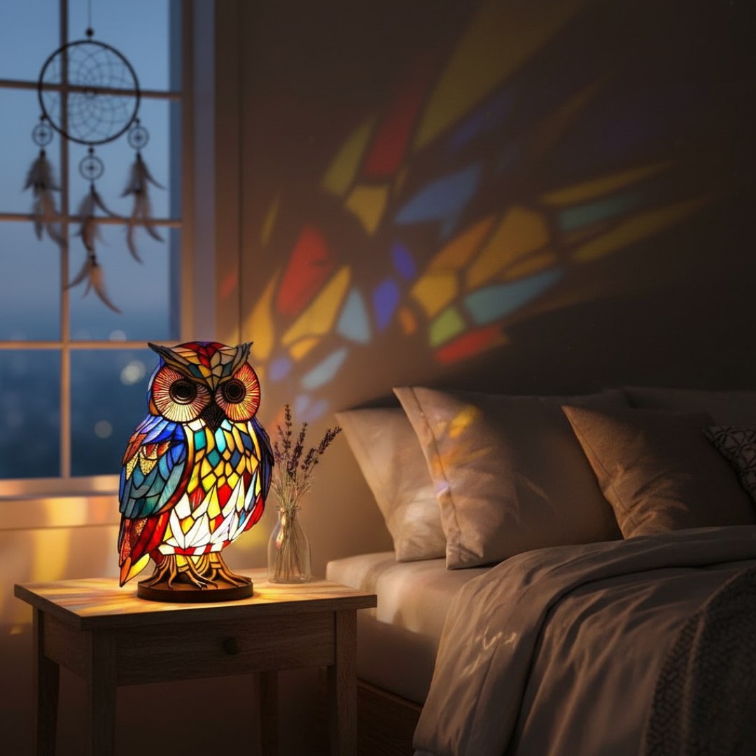 Lampada Decorativa Premium – Graceful Owl