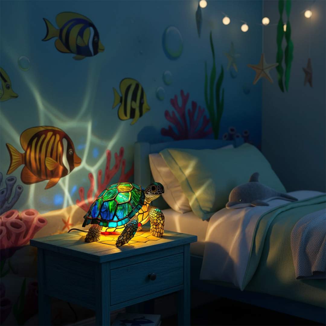 Lampada Decorativa Premium – The Essence of the Molokai Turtle