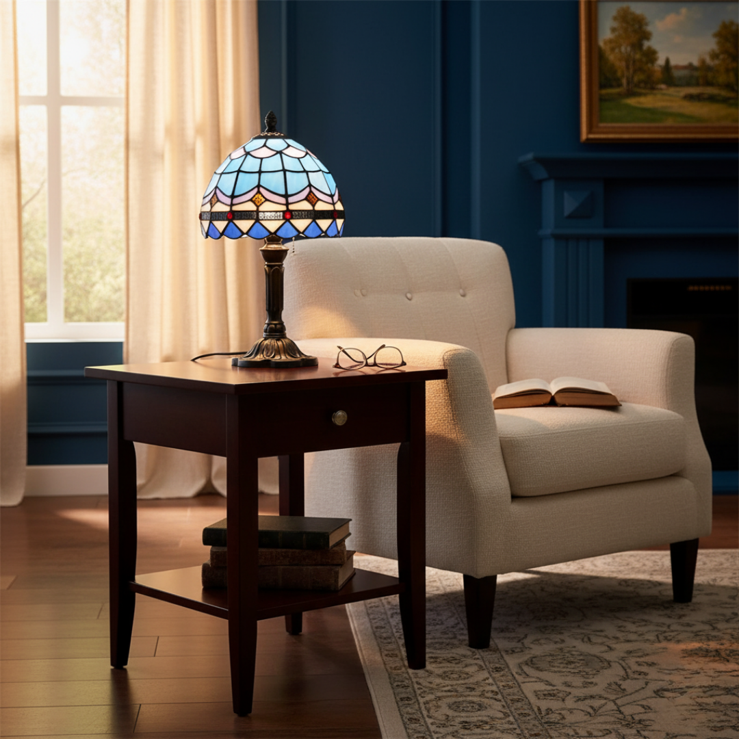 Lampada Decorativa Premium – Retro Gold Baroque LED Lamp