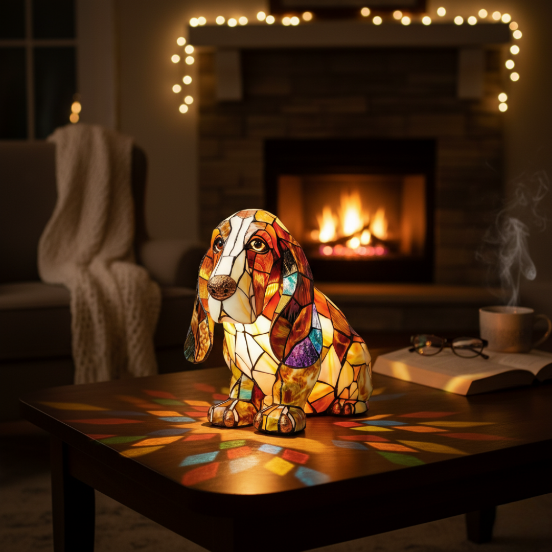Lampada Decorativa Premium – Canine Serenity