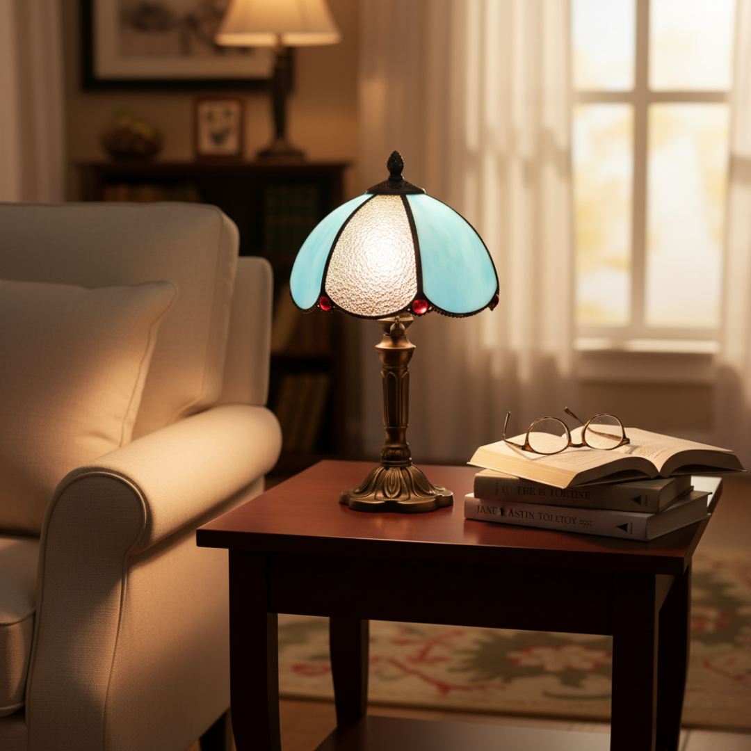 Lampada Decorativa Premium – Lux Baroque LED Table Lamp