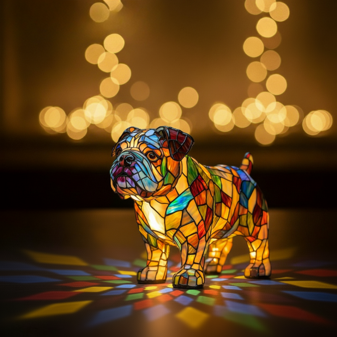 Lampada Decorativa Premium – Bulldog Strides