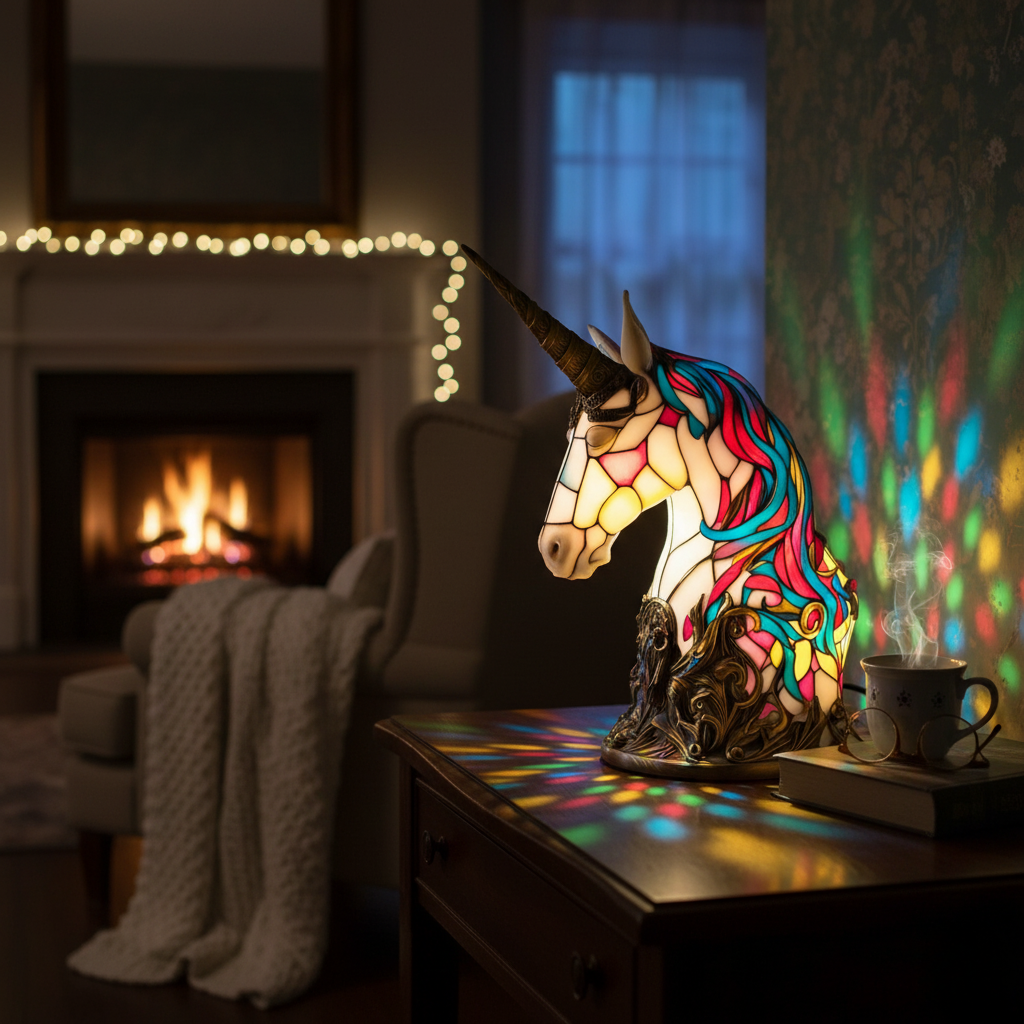 Lampada Decorativa Premium – Luna: Enchanting Unicorn