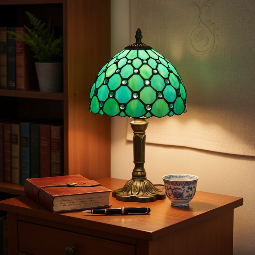 Lampada Decorativa Premium – Elegant Baroque Table Lamp