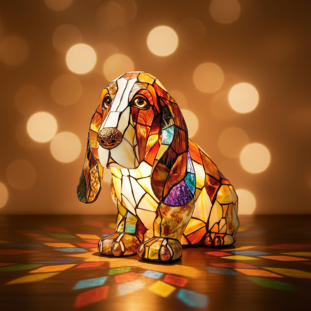 Lampada Decorativa Premium – Canine Serenity