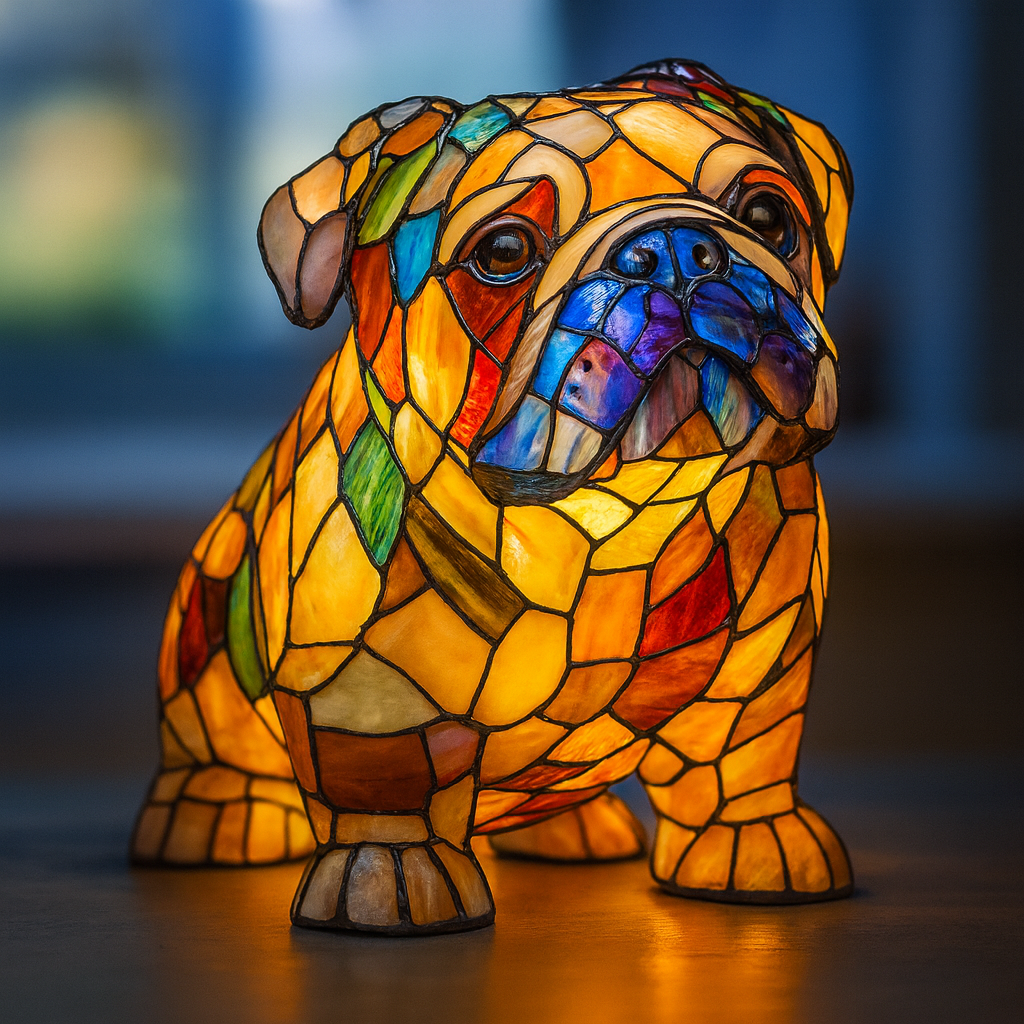 Lampada Decorativa Premium – Fox Enchanted Canine