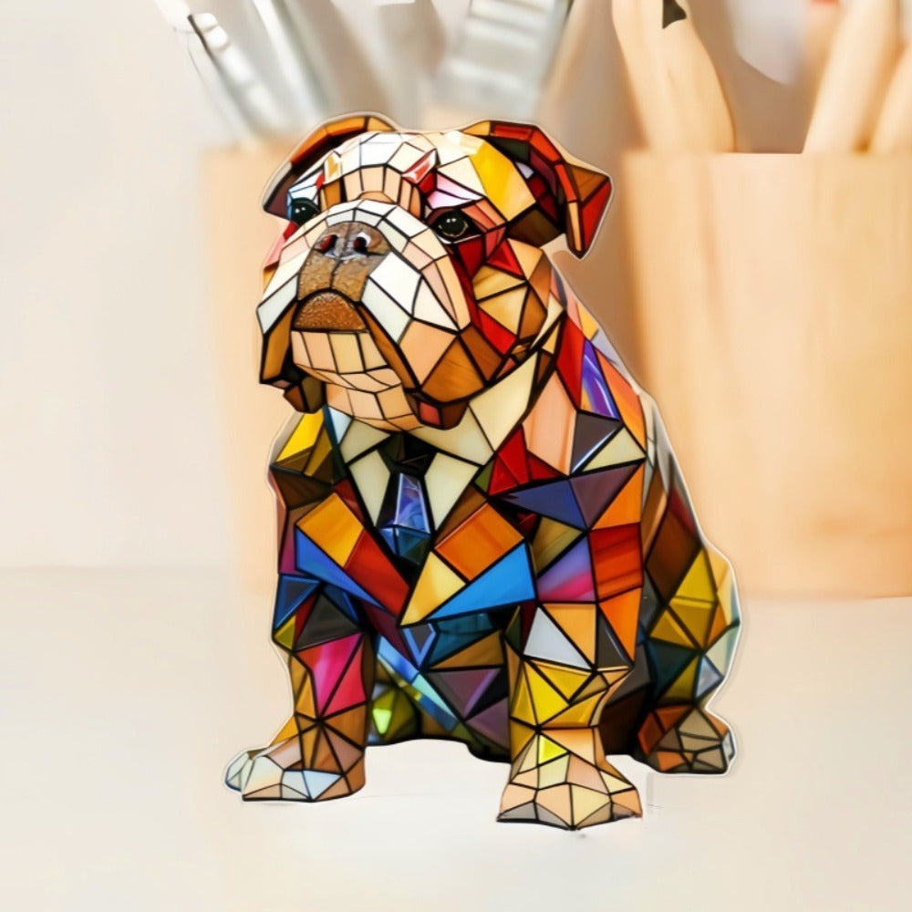 Lampada Decorativa Premium – Elowen, the Gentle Bulldog of Eternal Light
