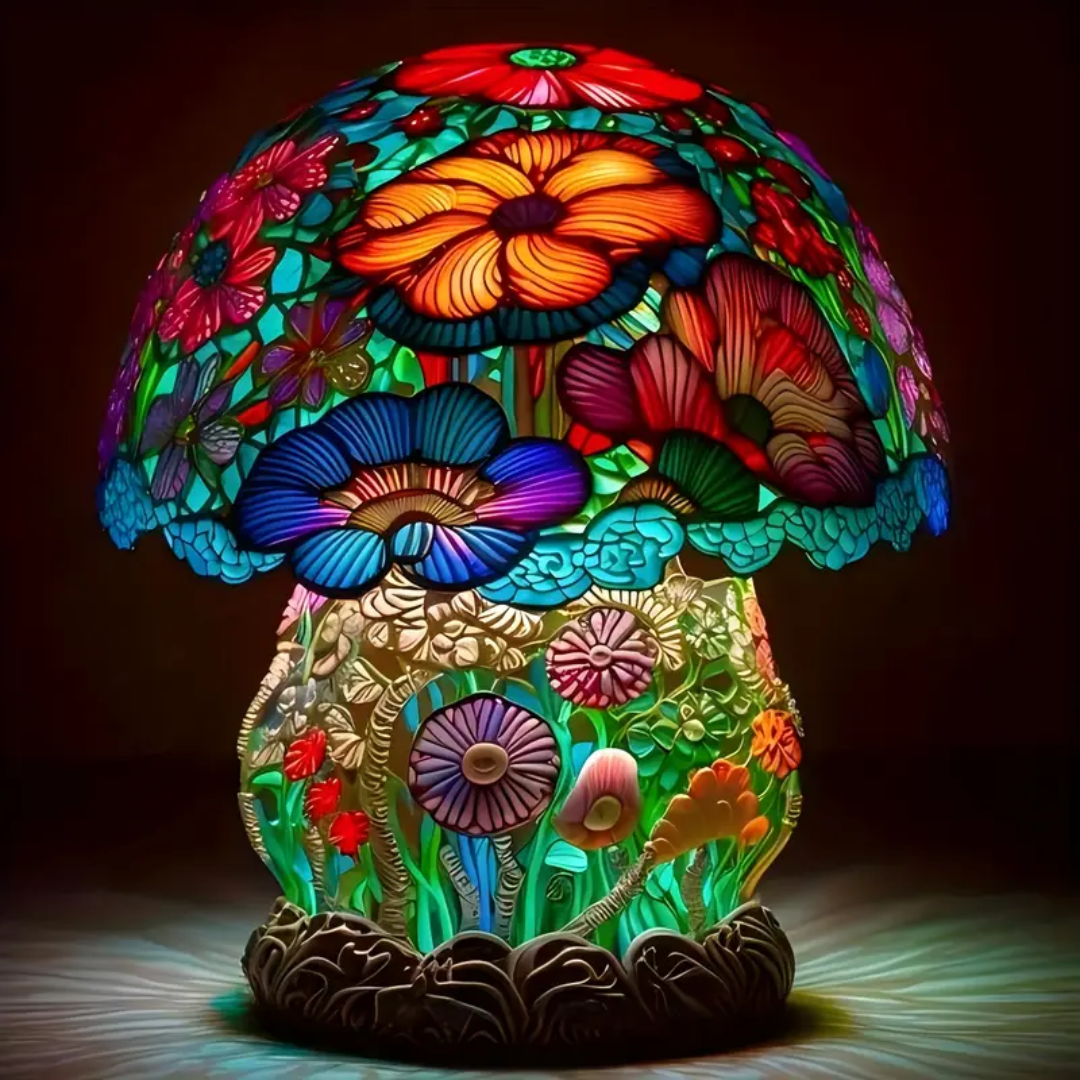 Lampada Decorativa Premium – Frosted Mushroom Light