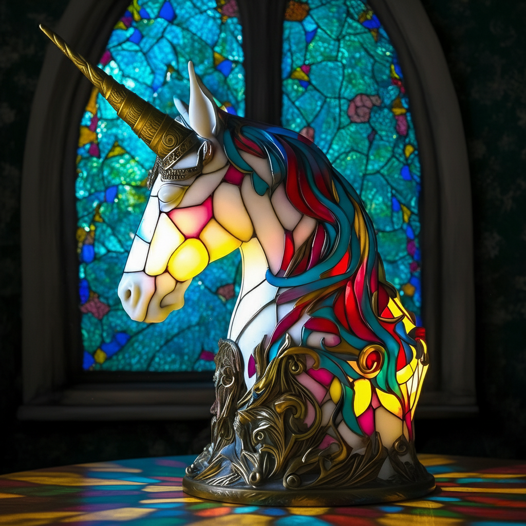 Lampada Decorativa Premium – Luna Magical Unicorn