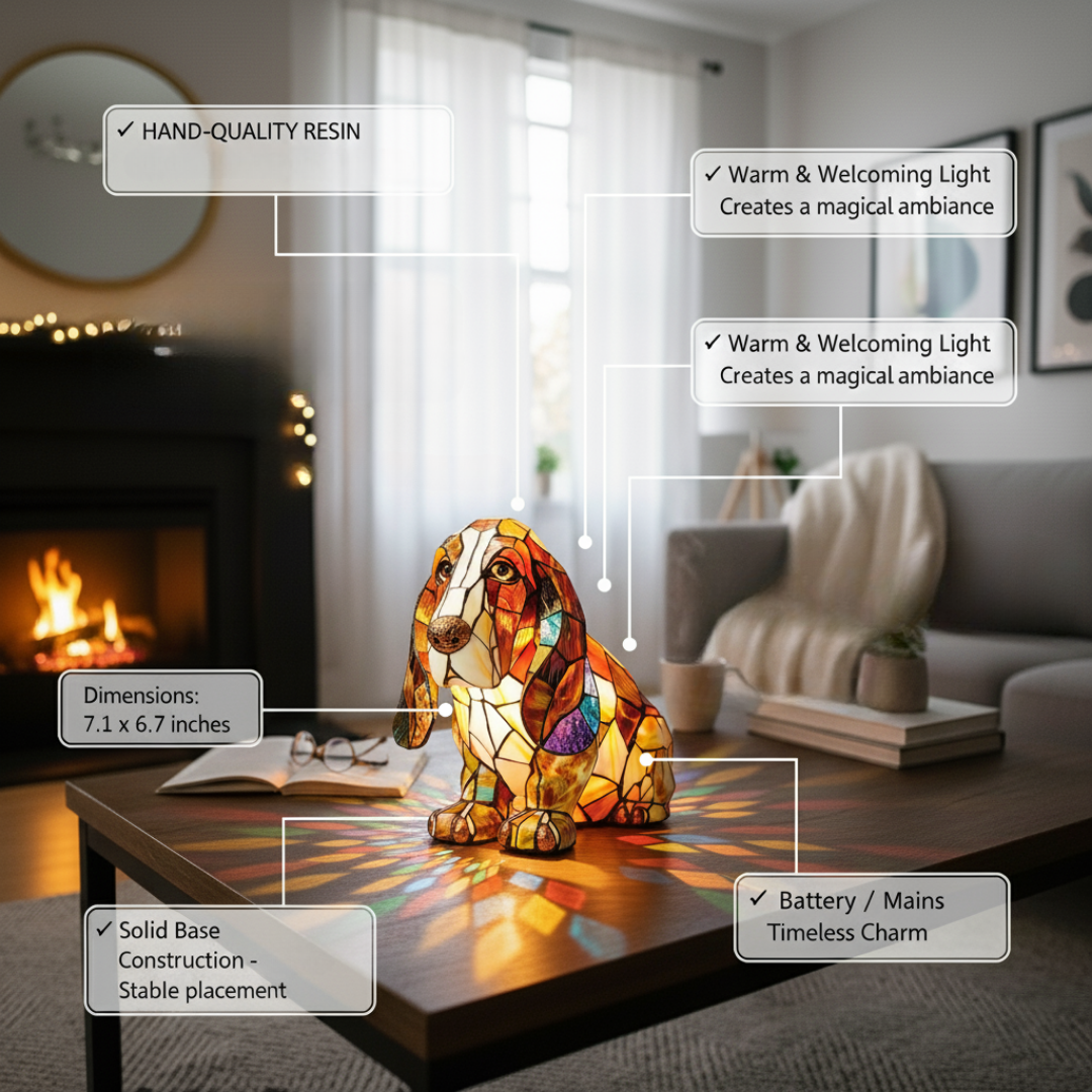 Lampada Decorativa Premium – Dog Calm