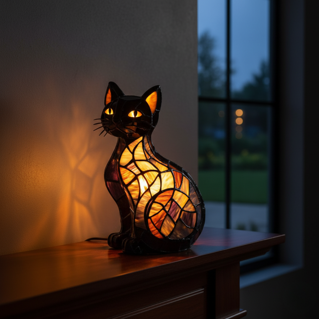 Lampada Decorativa Premium – Midnight Glow Chat