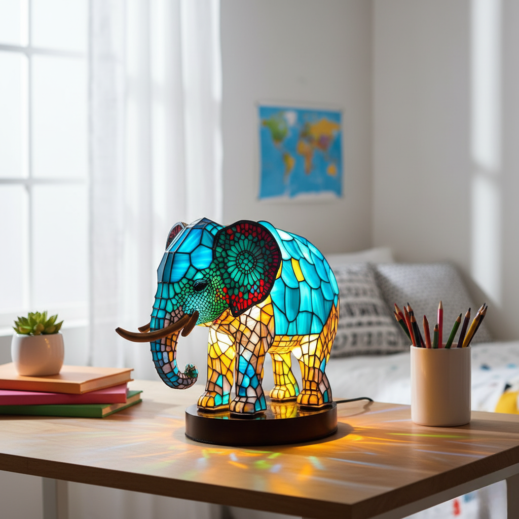 Lampada Decorativa Premium – Noa Dazzling Elephant