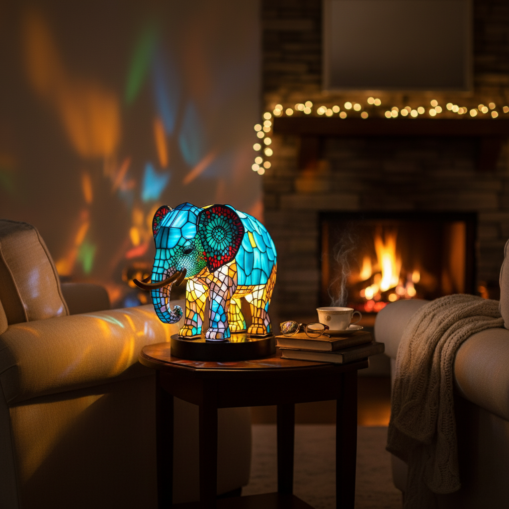 Lampada Decorativa Premium – Noa Enchanting Elephant