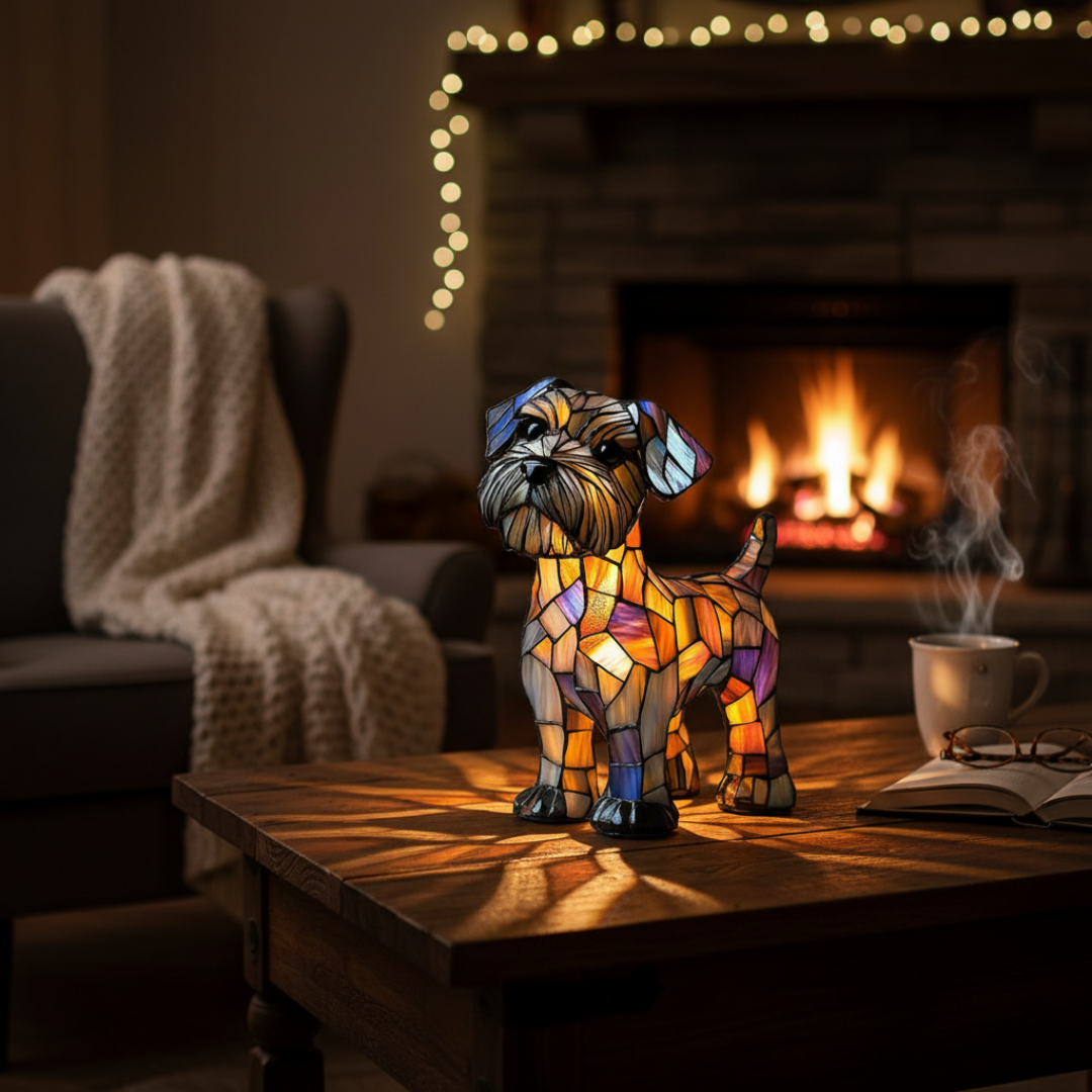 Lampada Decorativa Premium – Terrier Pride
