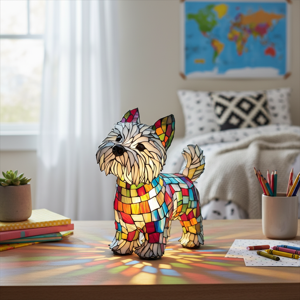 Lampada Decorativa Premium – Kiko, the Beloved Husky of Eternal Glow, Graceful