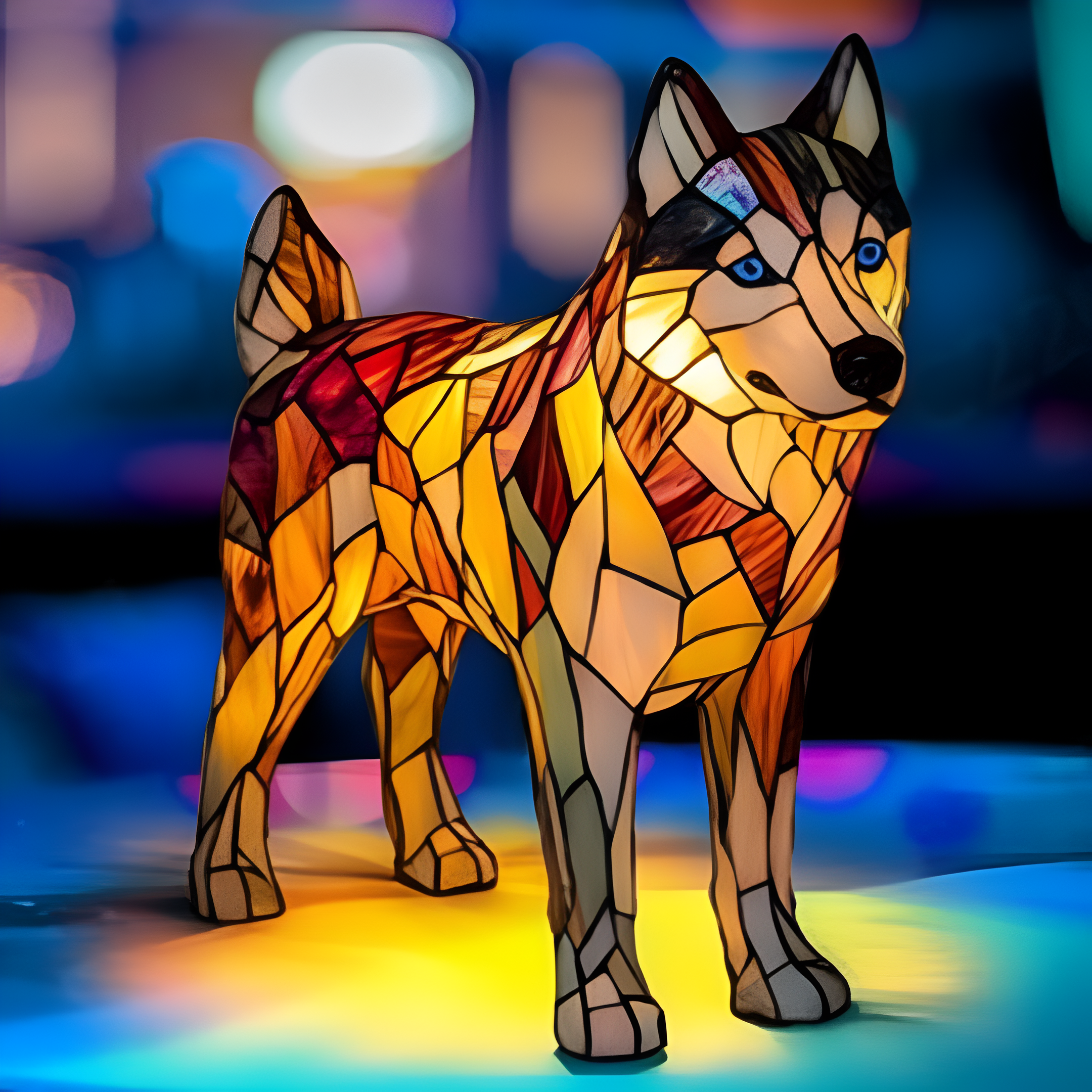 Lampada Decorativa Premium – Nala: Enchanted Dog