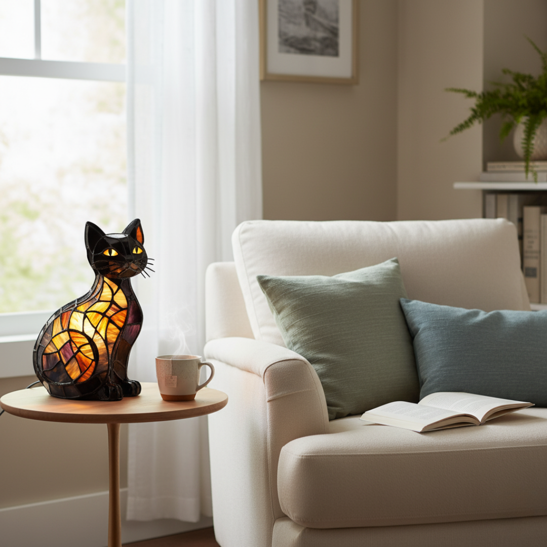 Lampada Decorativa Premium – Radiant Chat at Midnight