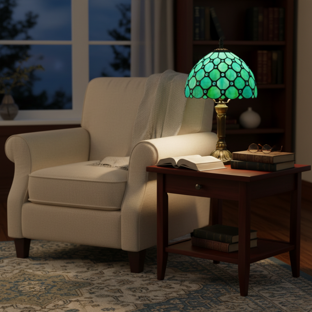 Lampada Decorativa Premium – Elegant Baroque Table Lamp