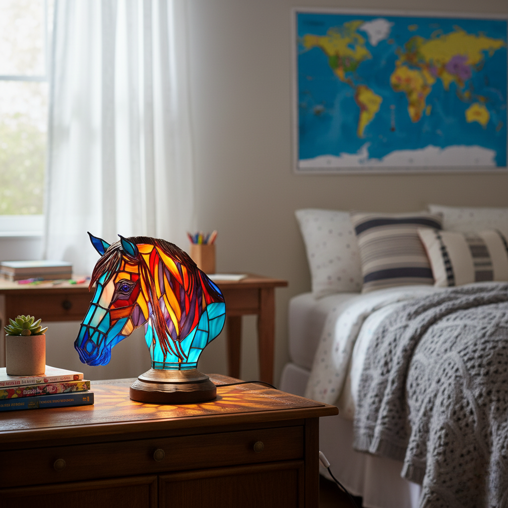 Lampada Decorativa Premium – Charming Stallion