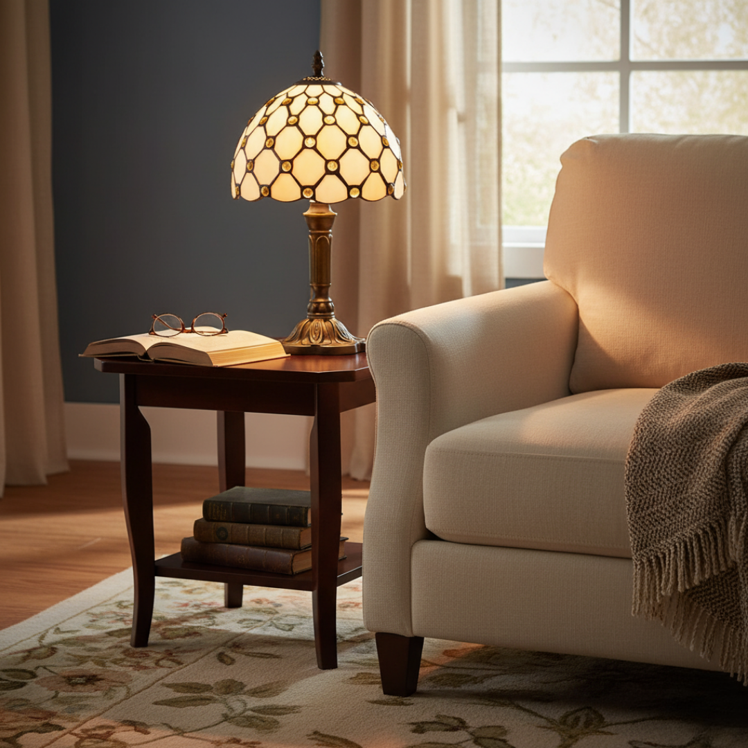 Lampada Decorativa Premium – Luxury Vintage Baroque Table Lamp