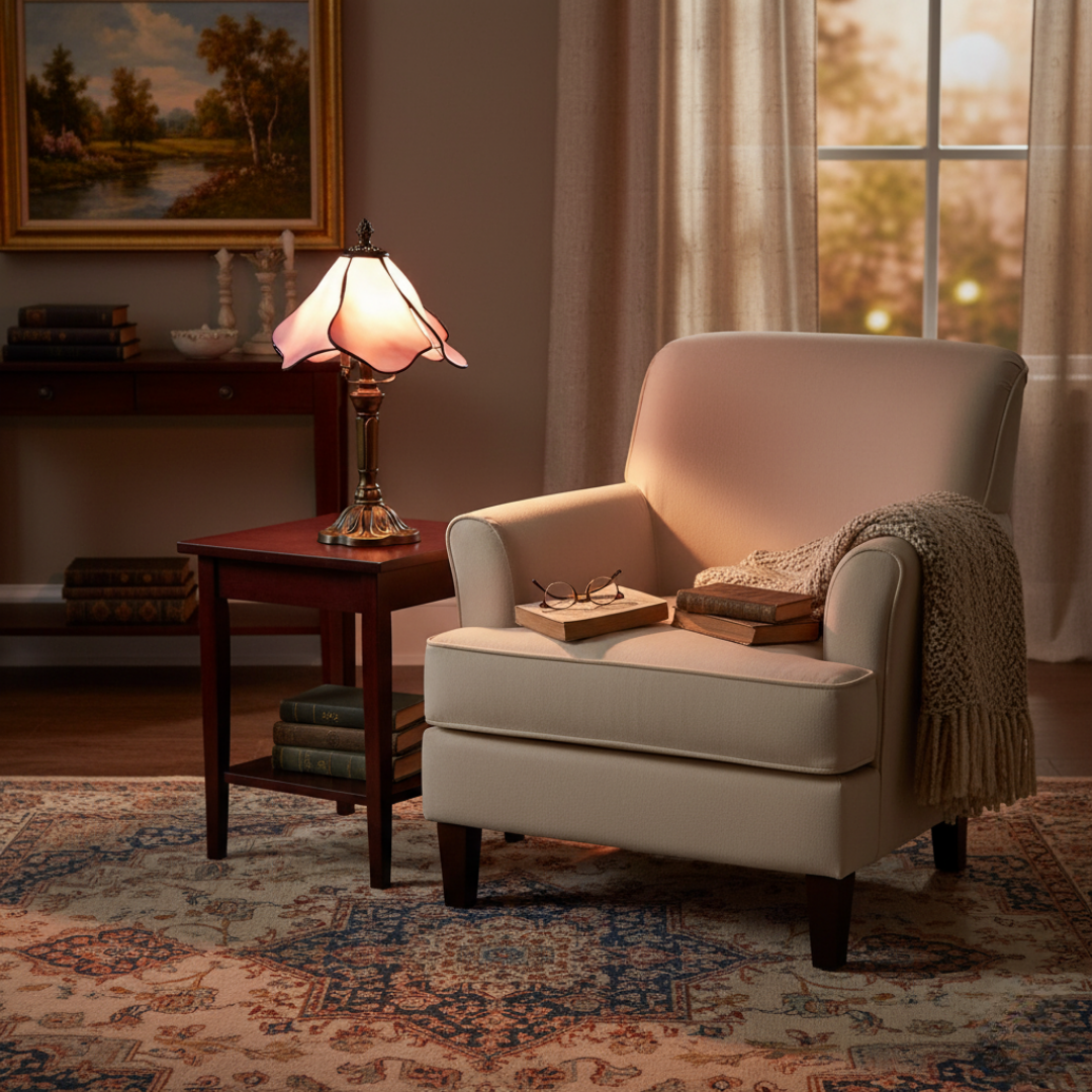 Lampada Decorativa Premium – Artistic Baroque LED Table Lamp