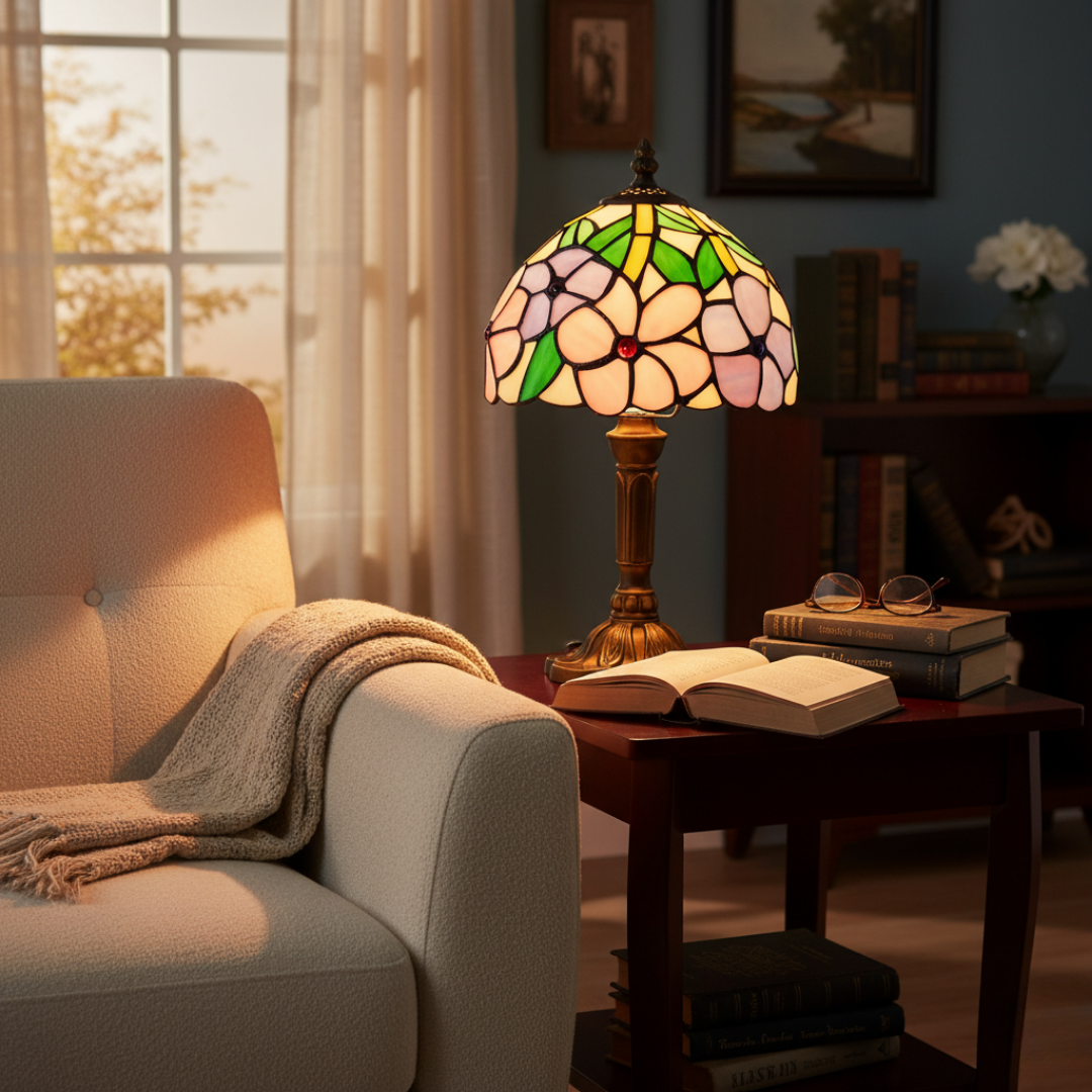 Lampada Decorativa Premium – Baroque-Inspired LED Table Lamp