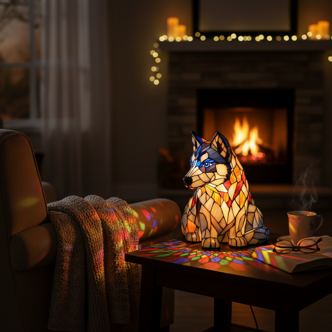 Lampada Decorativa Premium – Arctic Husky