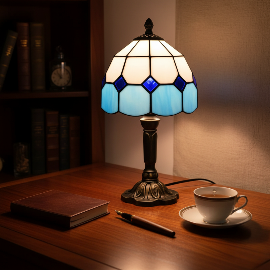 Lampada Decorativa Premium – Mediterranean Style LED Table Lamp