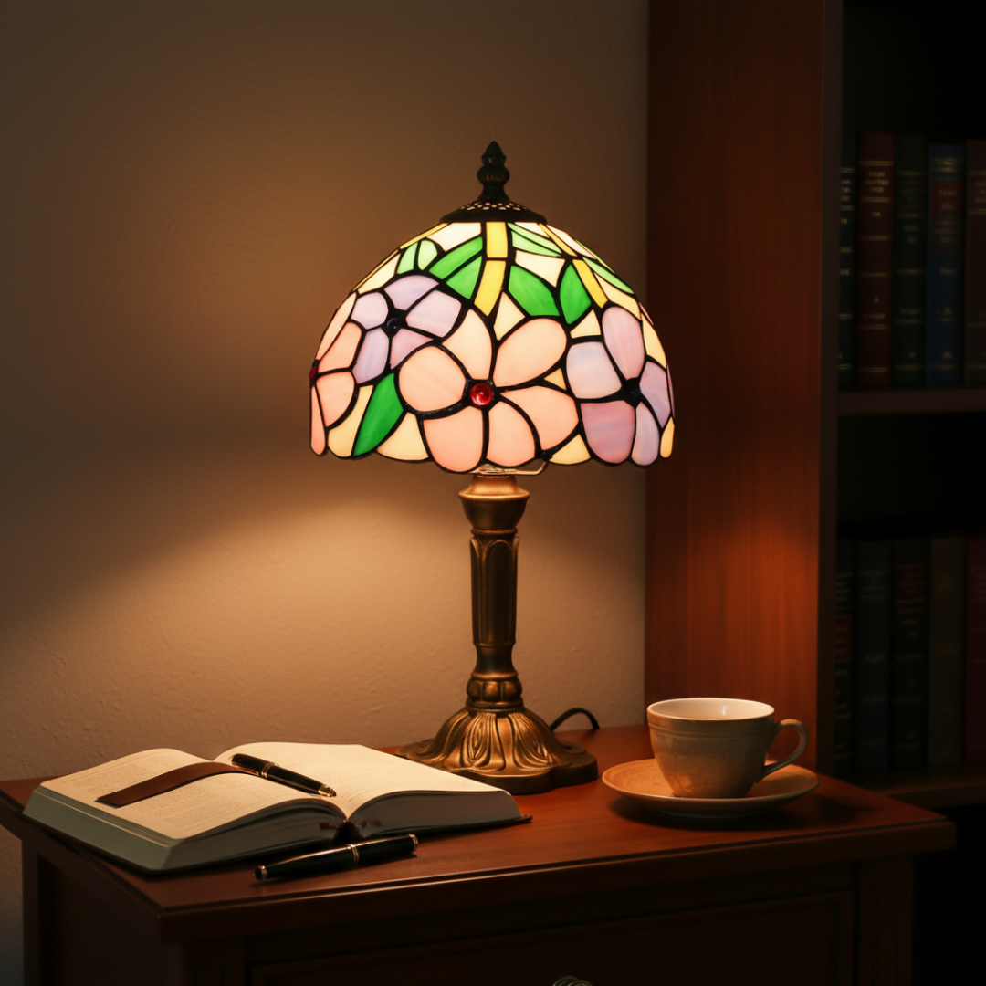 Lampada Decorativa Premium – Baroque-Inspired LED Table Lamp