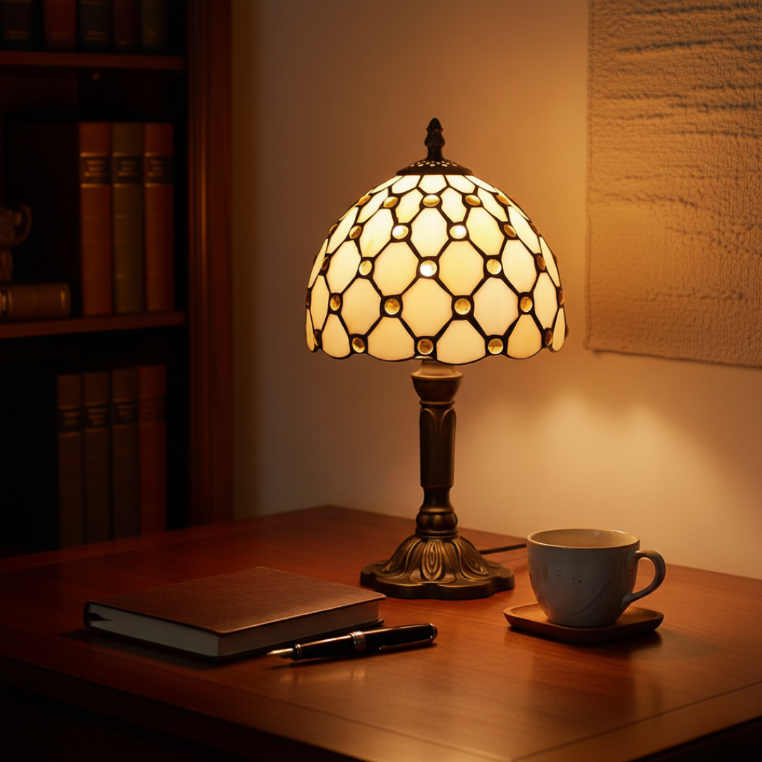 Lampada Decorativa Premium – Luxury Vintage Baroque Table Lamp