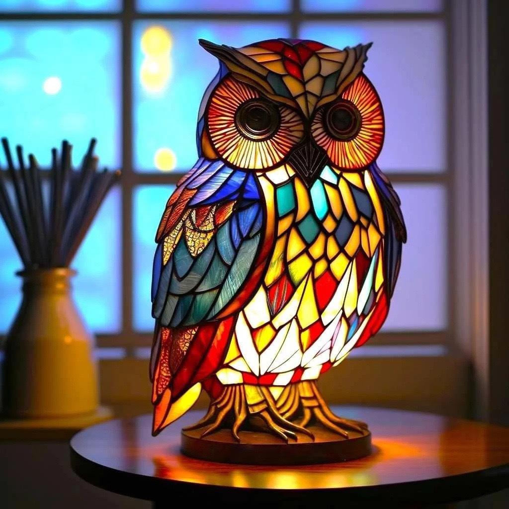 Lampada Decorativa Premium – Graceful Owl