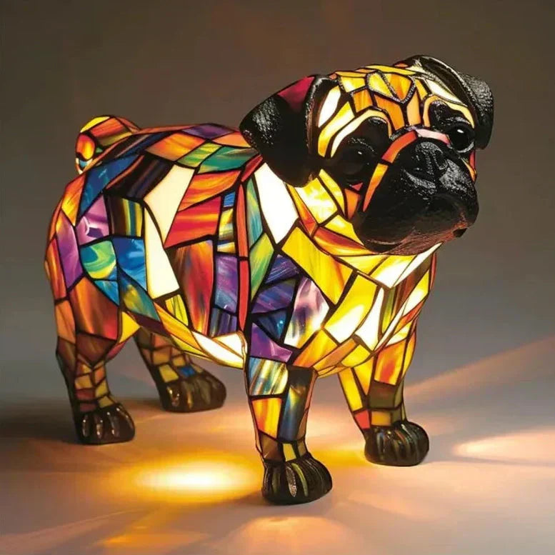 Lampada Decorativa Premium – Glowing Pug